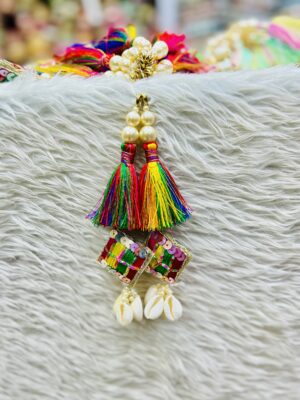 MULTICOLOUR NAVRATRI LATKAN C-09701