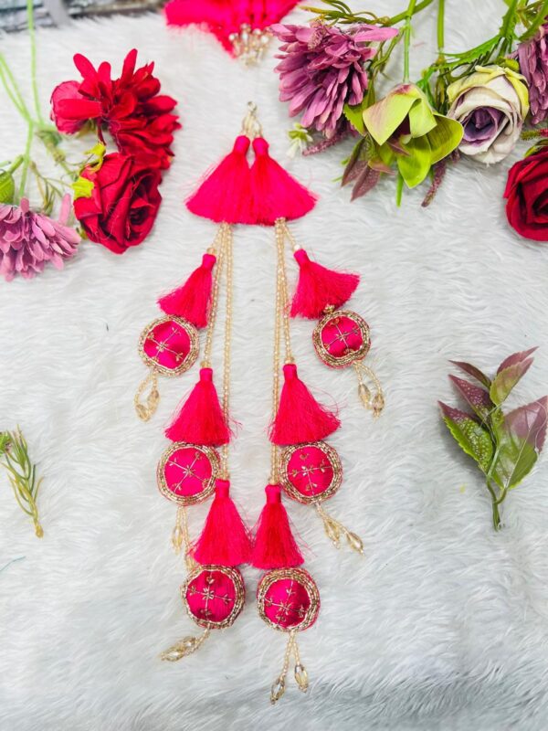 RANI PINK LONG HANDWORK LATKANS C-006535