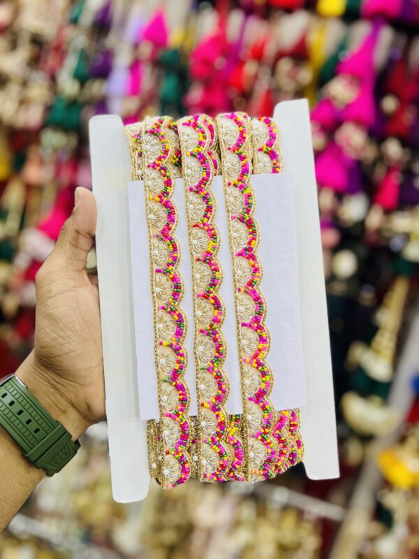 Premium Dark Multi Handmade Border C-58393