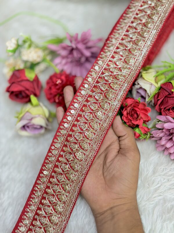 DORI WORK RED BORDER 9Mtrs